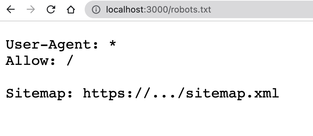 /robots.txt 검색시 뜨는 화면